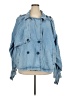 Torrid 100% Cotton Blue Denim Jacket Size 5X Plus (5) - photo 1