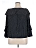 Sanctuary 100% Rayon Polka Dots Black 3/4 Sleeve Blouse Size L - photo 2