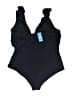 Cupshe Solid Black One Piece Swimsuit Size 3X - photo 2