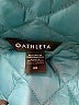 Athleta 100% Nylon Argyle Teal Jacket Size 2X - photo 6