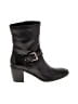 Anne Klein 100% Leather Black Boots Size 6 - photo 1