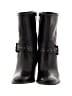 Anne Klein 100% Leather Black Boots Size 6 - photo 2