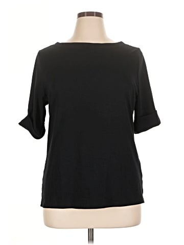 Style&Co 3/4 Sleeve T-Shirt (view 1)