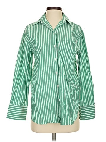 MNG 3/4 Sleeve Button-Down Shirt (view 1)