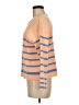 Lumiere 100% Polyester Stripes Orange Pullover Sweater Size M - photo 5