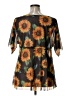 Unbranded Black Short Sleeve Blouse Size 1X - photo 2