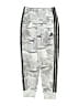 Adidas 100% Polyester Silver Track Pants Size 8 - photo 1