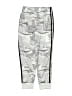 Adidas 100% Polyester Silver Track Pants Size 8 - photo 2