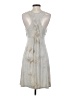 One World Paisley Gray Casual Dress Size S - photo 2