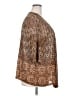 Catherines Print Brown Kimono Size 2XWP - photo 4