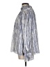 TCEC 100% Polyester Silver Long Sleeve Blouse Size L - photo 5