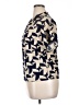 Unbranded Houndstooth Ivory Short Sleeve Blouse Size XL (estimated) - photo 5