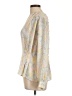 Tess 100% Polyester Ivory Long Sleeve Blouse Size 10 - photo 5