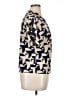 Unbranded Houndstooth Ivory Short Sleeve Blouse Size XL (estimated) - photo 4