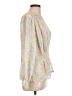 Tess 100% Polyester Ivory Long Sleeve Blouse Size 10 - photo 4