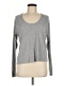 Joah Brown Gray Long Sleeve Top Size M - photo 1