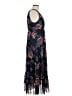 Style&Co 100% Polyester Paisley Blue Casual Dress Size L (petite) - photo 4