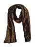 Assorted Brands 100% Rayon Brown Blue Scarf One size - photo 1