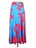 Unbranded Tropical Blue Casual Skirt Size 6 (estimated) - photo 1