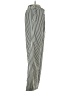 Unbranded 100% Polyester Stripes Silver Casual Pants Size S - photo 4