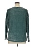 True Craft Metallic Teal Pullover Sweater Size 0X - photo 2