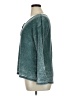 True Craft Metallic Teal Pullover Sweater Size 0X - photo 5