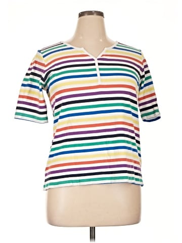 Christopher & Banks Short Sleeve Top (view 1)