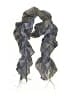 Sevya Gray Blue Silk Scarf One size - photo 1