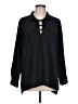 Wendy Williams 100% Polyester Black Long Sleeve Blouse Size L - photo 1
