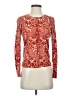 Talbots 100% Merino Wool Paisley Red Cardigan Size S (petite) - photo 1