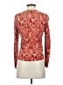 Talbots 100% Merino Wool Paisley Red Cardigan Size S (petite) - photo 2