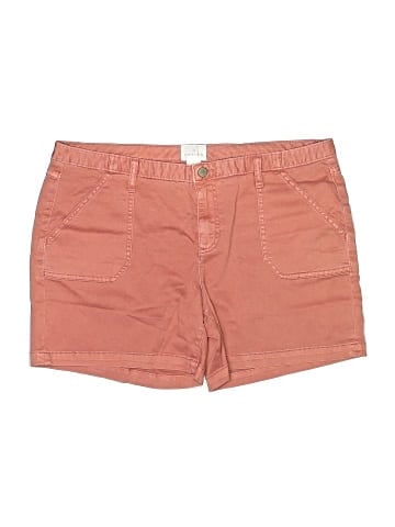 Caslon Khaki Shorts (view 1)