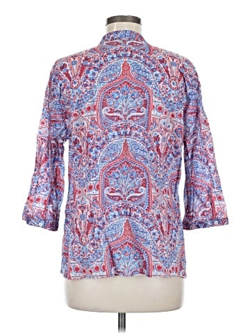 Talbots 3/4 Sleeve Blouse (view 2)