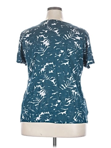 Ann Taylor Short Sleeve Henley (view 2)
