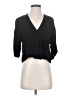 Whimsy + Row 100% Rayon Black 3/4 Sleeve Blouse Size XS - photo 1
