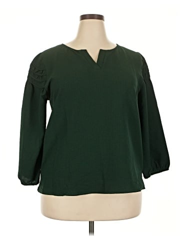 Papermoon 3/4 Sleeve Blouse (view 1)