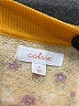 colsie Polka Dots Yellow Sweatshirt Size S - photo 7