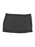 Shein 100% Polyester Solid Gray Casual Skirt Size 6 - photo 1