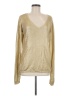 Majestic Filatures Metallic Gold Pullover Sweater Size Med (2) - photo 1