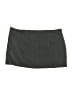 Shein 100% Polyester Solid Gray Casual Skirt Size 6 - photo 2