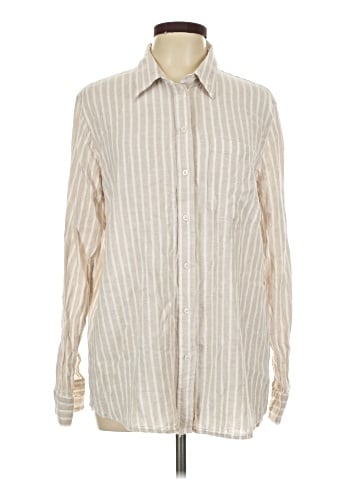 Gap Long Sleeve Button-Down Shirt (view 1)