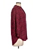 Elizabeth McKay Red 3/4 Sleeve Silk Top Size 10 - photo 4