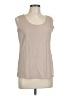 Chico's Tan Sleeveless T-Shirt Size L - photo 1