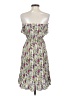 Unbranded Floral Gray Cocktail Dress Size XS (estimated) - photo 2