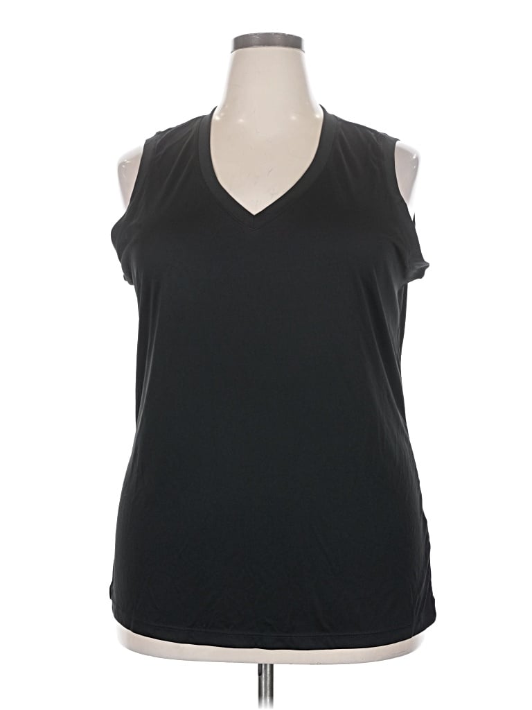 Pre-owned Sport-tek Sleeveless T-shirt In Black