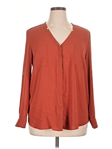 metaphor Long Sleeve Blouse (view 1)