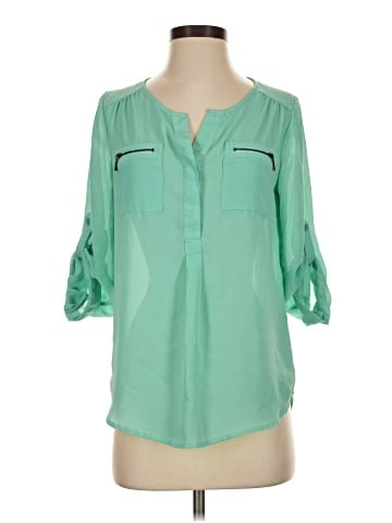 My Michelle 3/4 Sleeve Blouse (view 1)