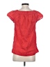 Theory Red Short Sleeve Blouse Size S - photo 2