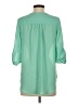 My Michelle 100% Polyester Green 3/4 Sleeve Blouse Size S - photo 2
