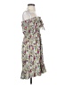 Unbranded Floral Gray Cocktail Dress Size XS (estimated) - photo 4